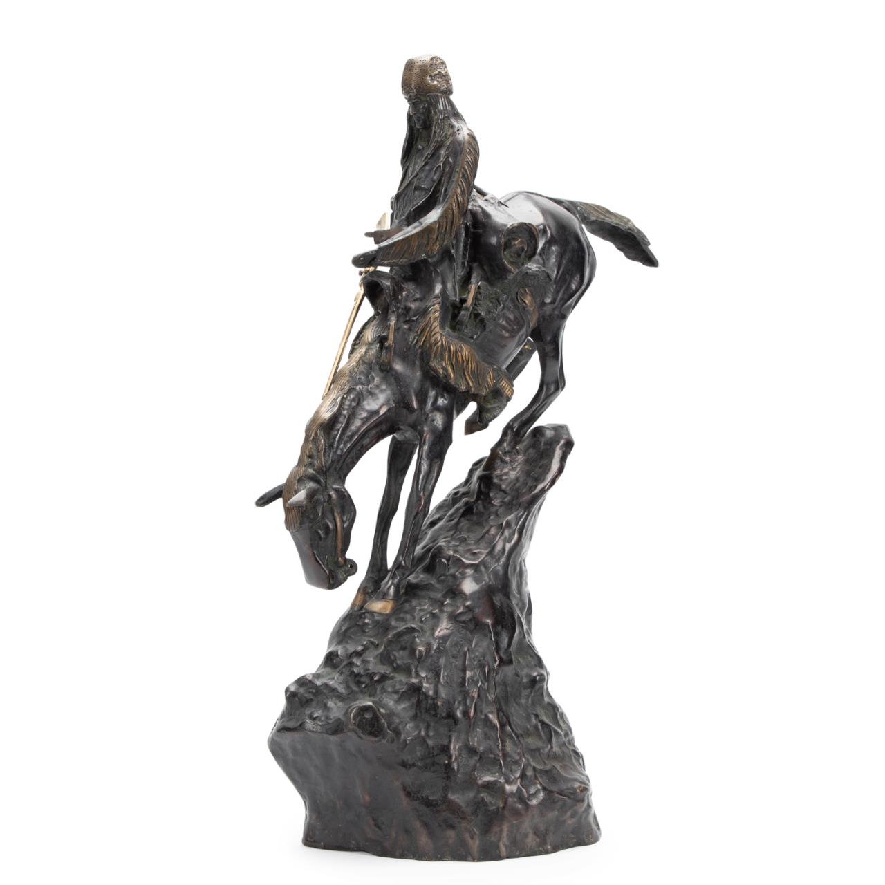 BRONZE "THE MOUNTAIN MAN" AFTER