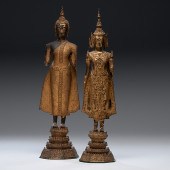 Bronze Tibetan Figures Tibetan