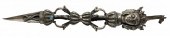 BRONZE TIBETAN RITUAL PHURBA D