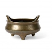 BRONZE TRIPOD CENSER
XUANDE MA