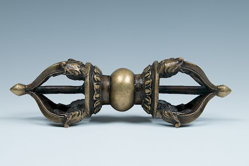 BRONZE VAJRA, TIBETTerminating on