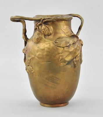 Bronze Vase by Albert Marionnet