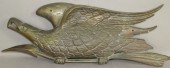 BRONZE WALL EAGLEca. 1900; Bel