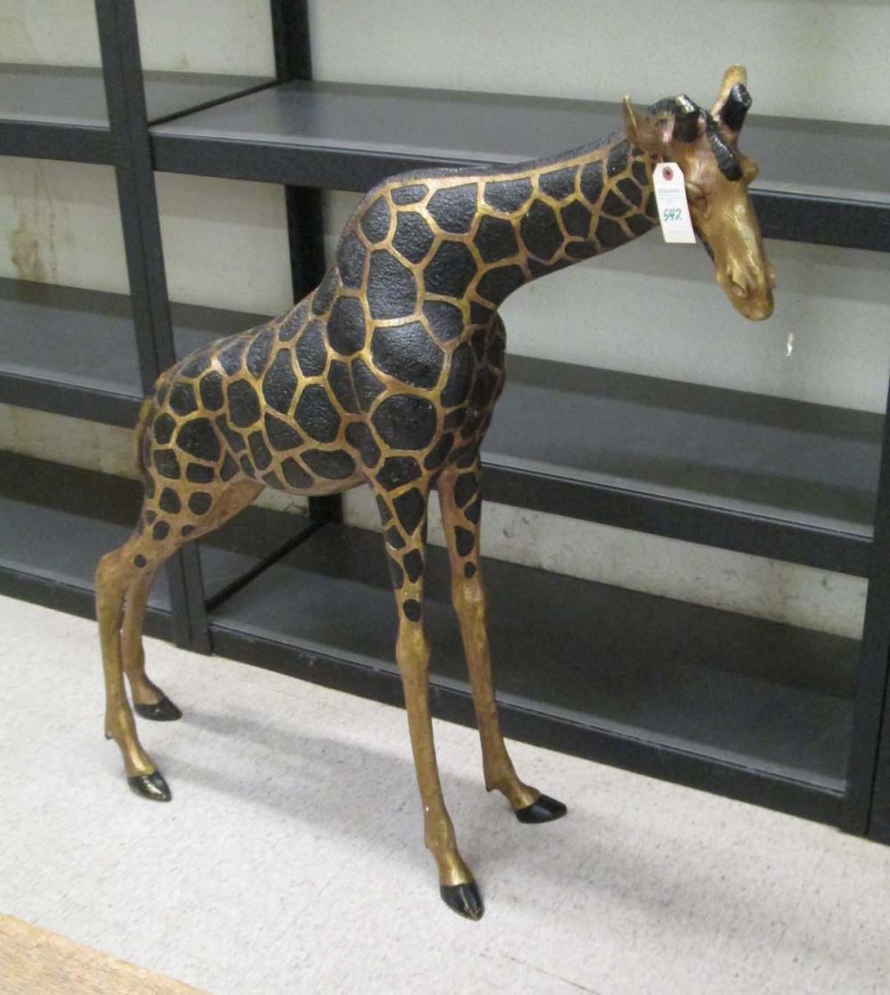 BRONZE WILDLIFE SCULPTURE, A