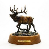BRONZE WILDLIFE SCULPTURE, NOR