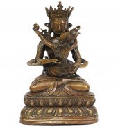 BRONZE YAB YUM BUDDHA TANTRIC