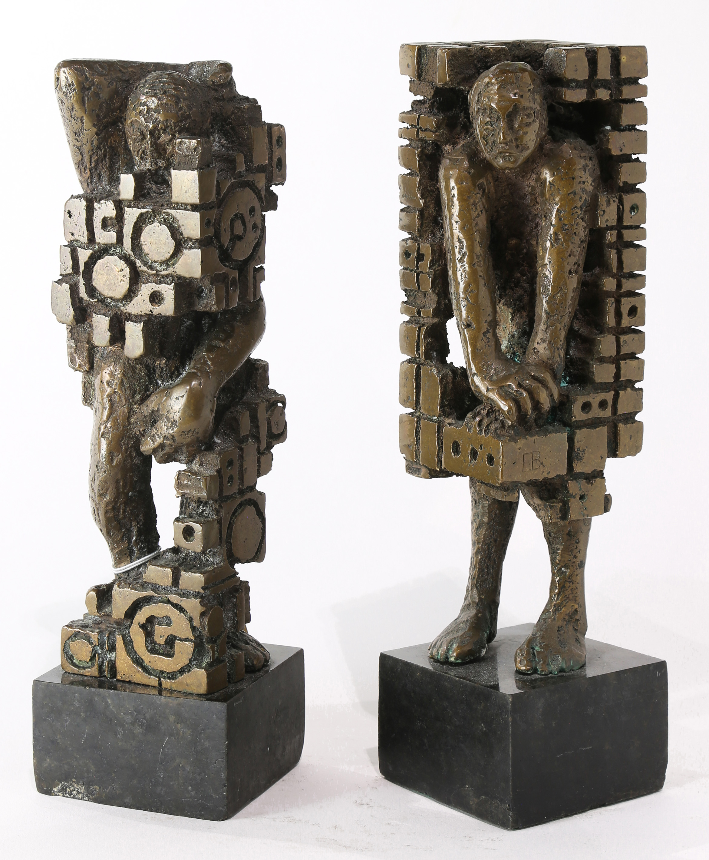 BRONZES, ERNEST BOTTOMLEY (lot of