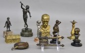 Bronzes etc., mostly 19th c. i