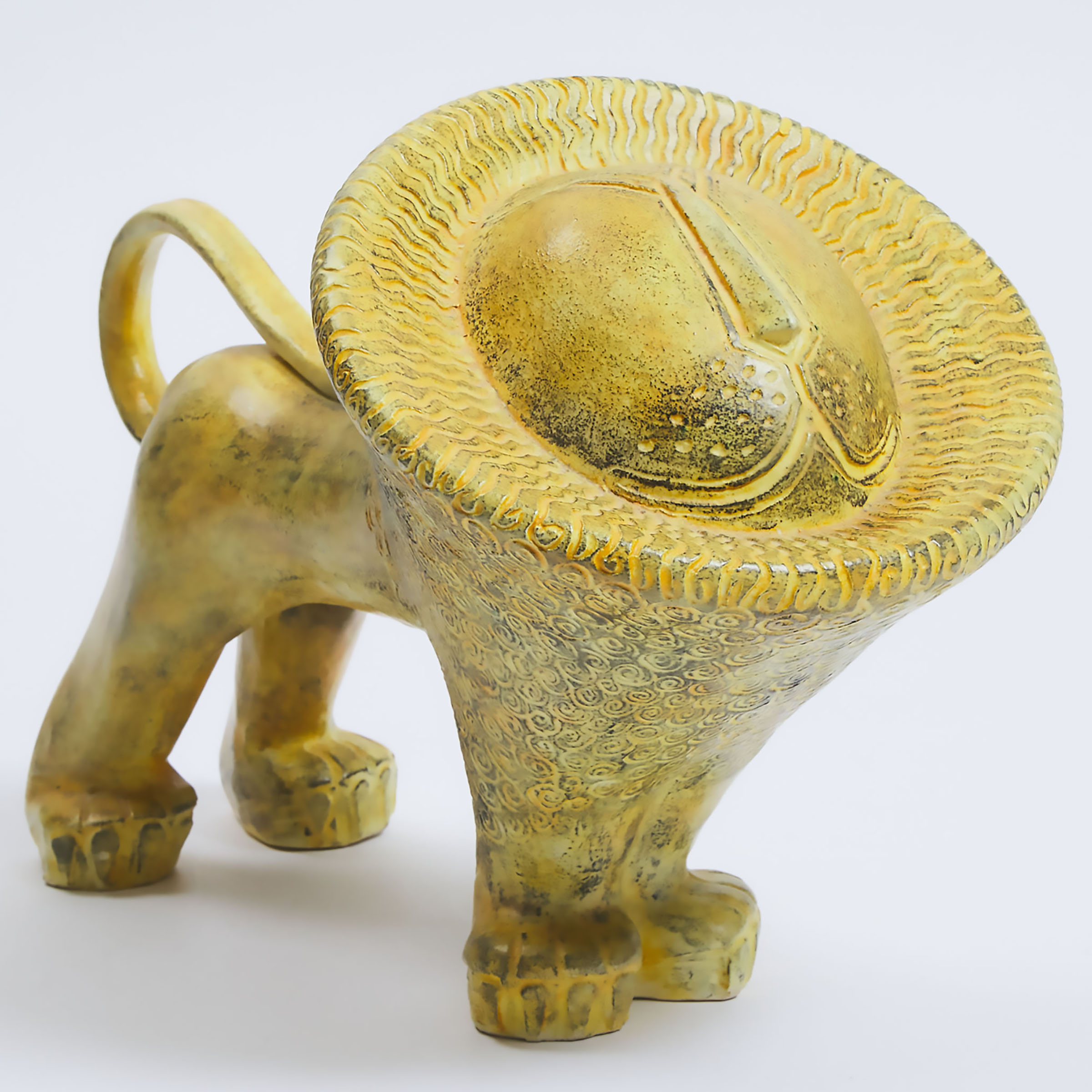 Brooklin Pottery Black and Yellow