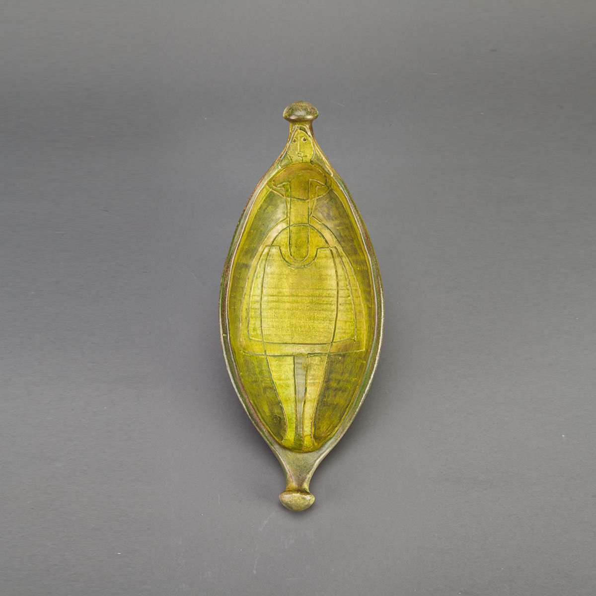 Brooklin Pottery Canoe-Shaped