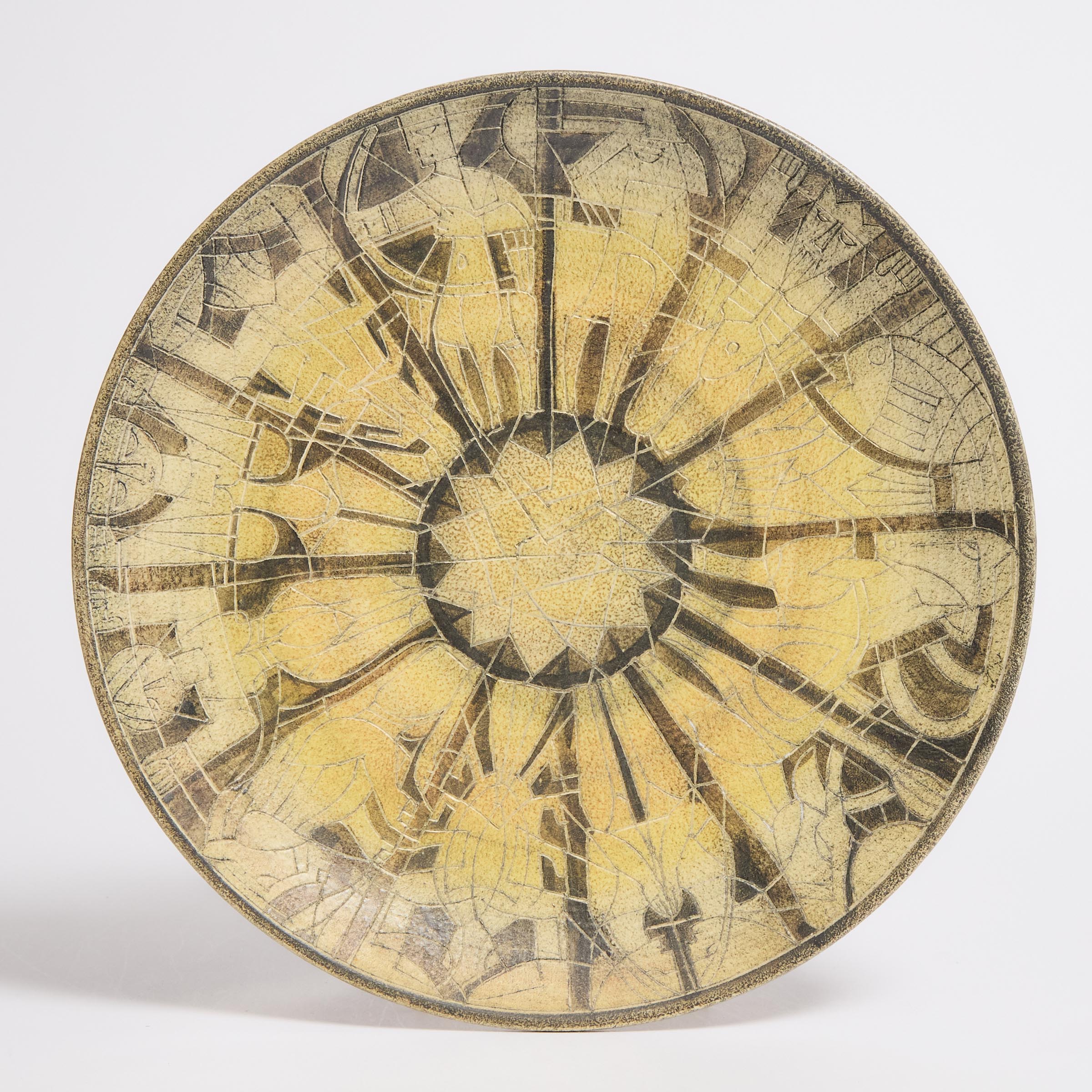 Brooklin Pottery Charger, Theo