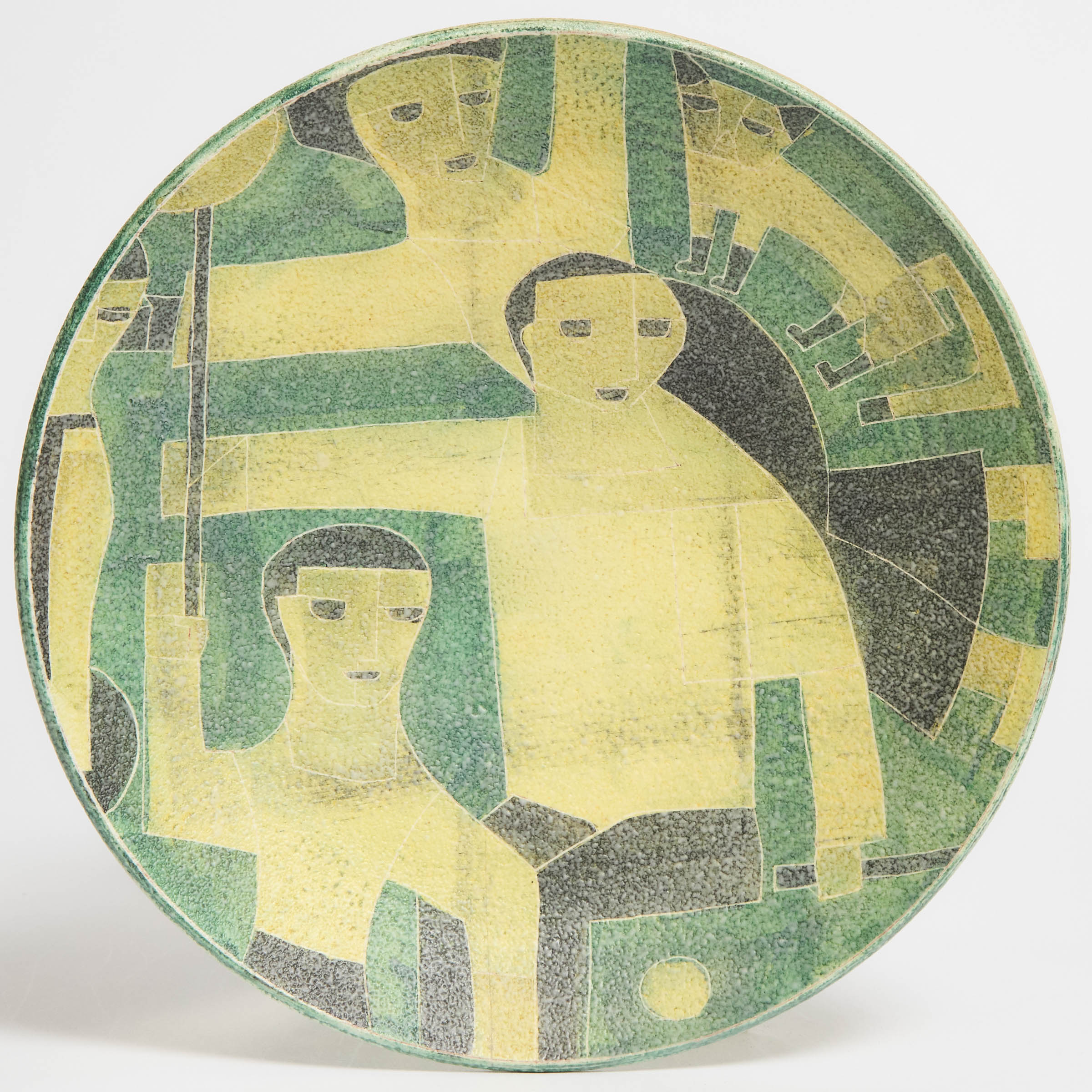 Brooklin Pottery Circular Dish,