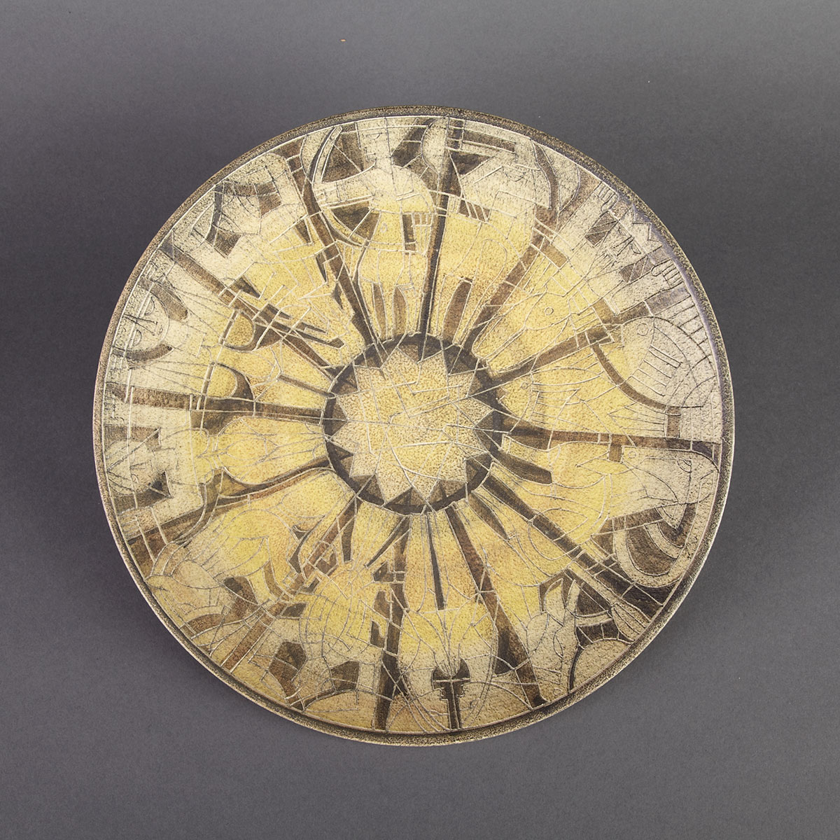 Brooklin Pottery Circular Plaque