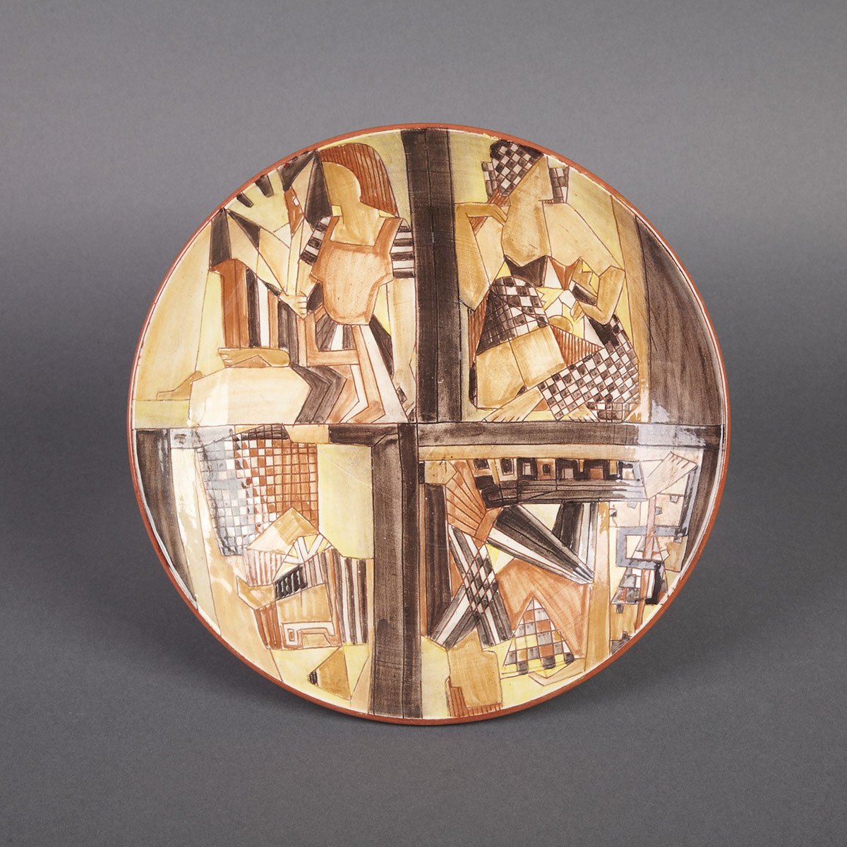 Brooklin Pottery Circular Plaque