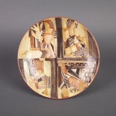 Brooklin Pottery Circular Plaq