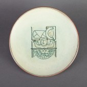 Brooklin Pottery Plate ??~Pour