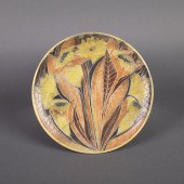 Brooklin Pottery Plate Theo an