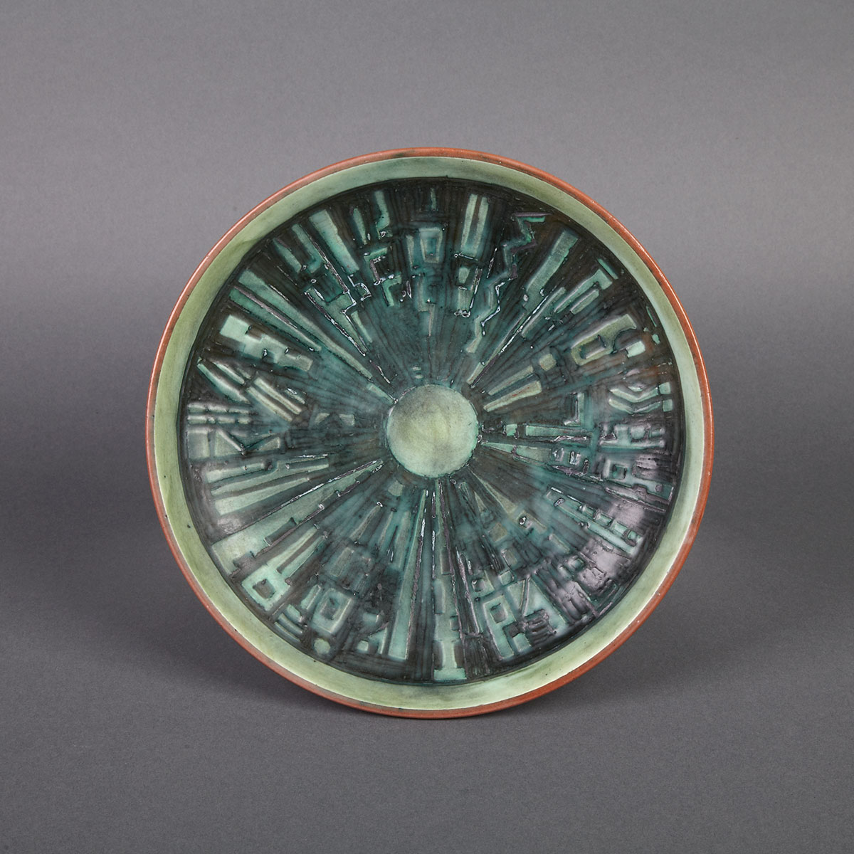 Brooklin Pottery Plate Theo and