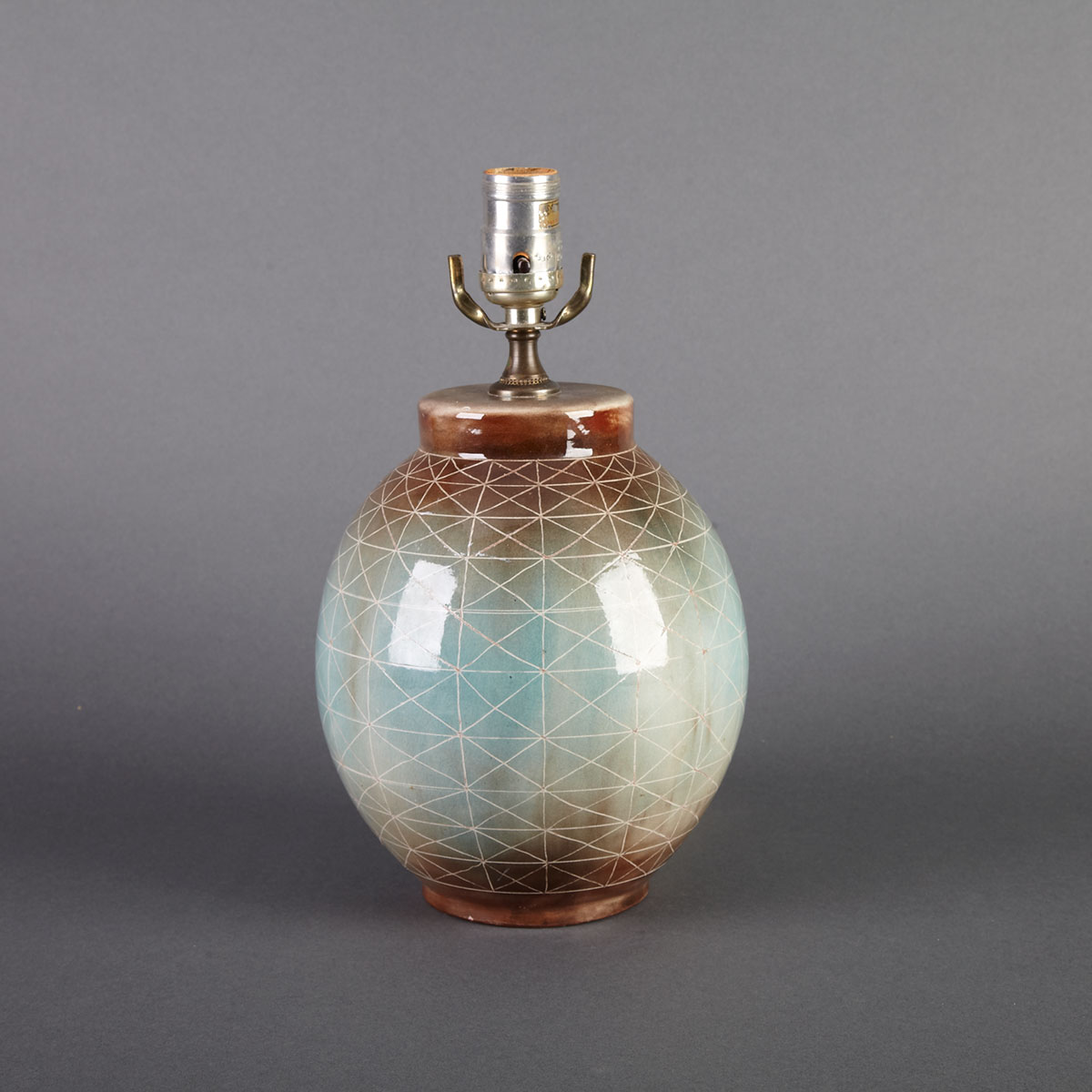 Brooklin Pottery Table Lamp Theo