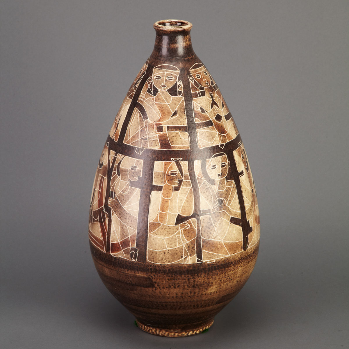 Brooklin Pottery Vase Theo and