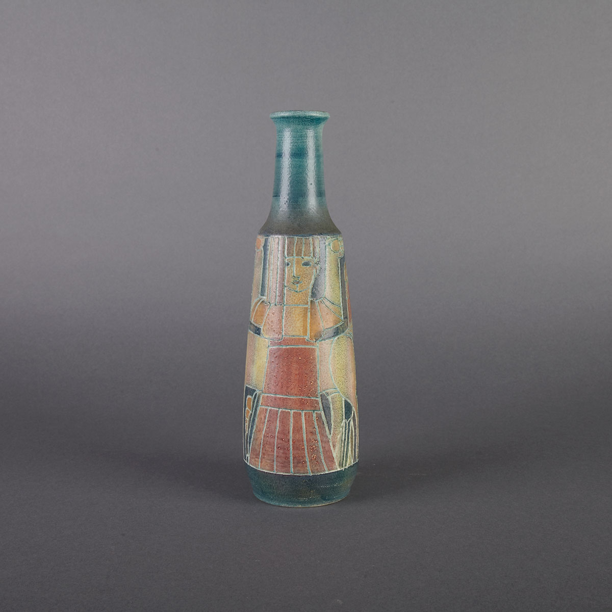 Brooklin Pottery Vase Theo and
