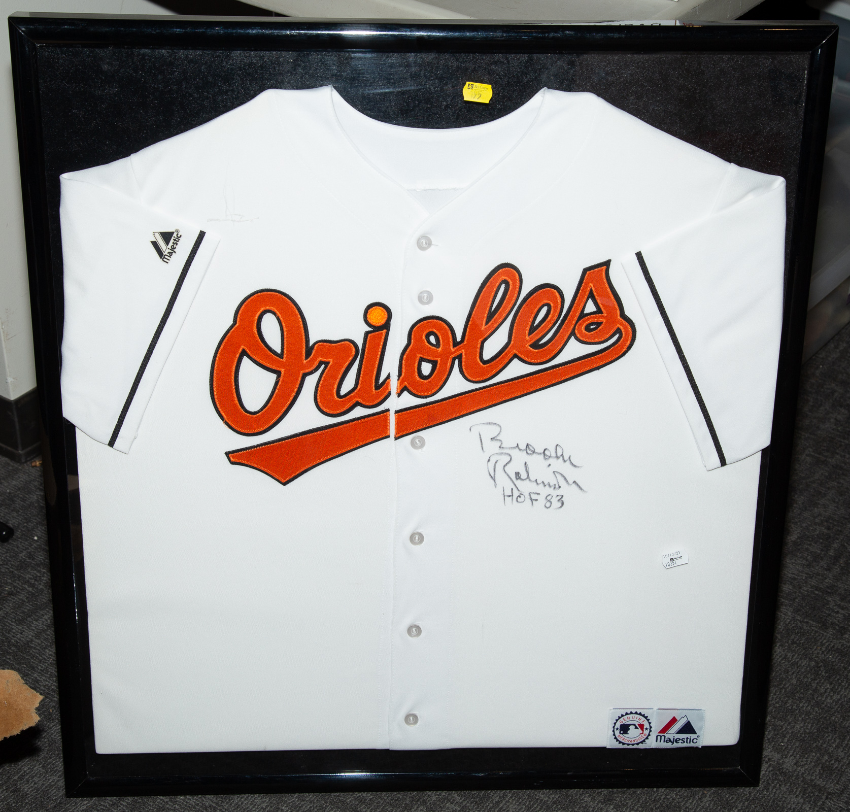BROOKS ROBINSON FRAMED