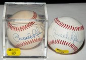 BROOKS ROBINSON SIGNED RAWLING