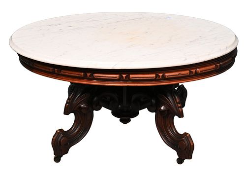 BROOKS VICTORIAN WALNUT MARBLE