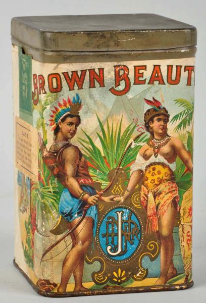 Brown Beauties Cigar Tin.  Nice tin