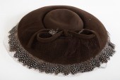 BROWN FELT SYLVIA FLETCHER X J