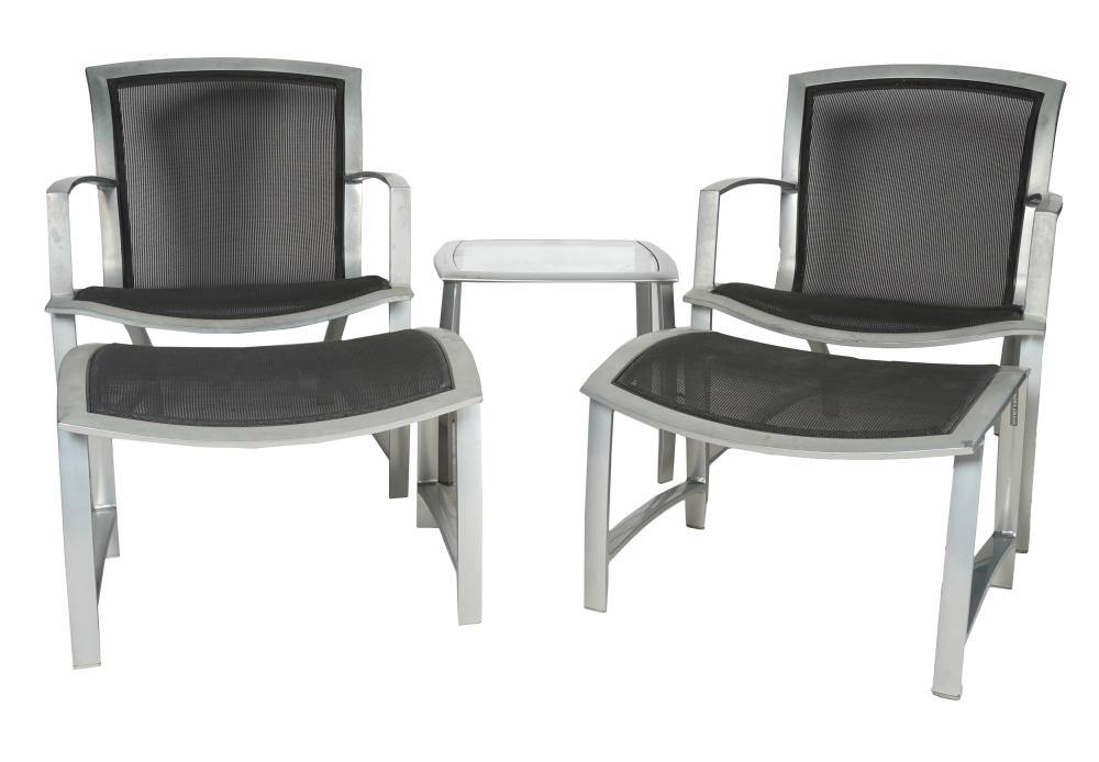 BROWN-JORDAN ALUMINUM & BLACK