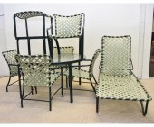 Brown Jordon outdoor dining se
