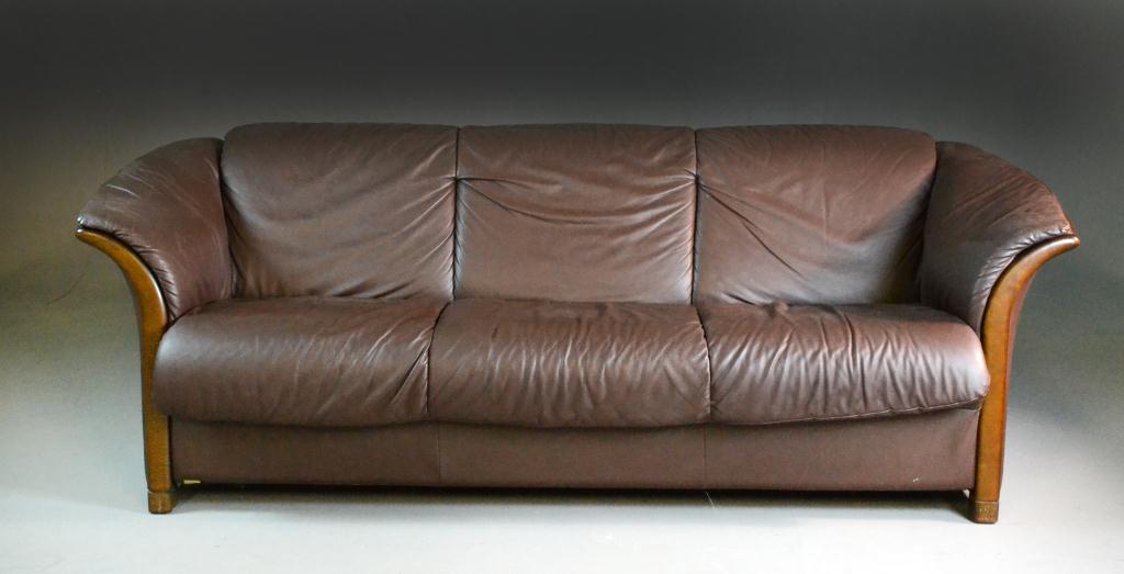 Brown Leather SofaContemporary sofa