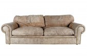 BROWN LEATHER SOFAmanufacturer