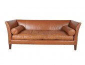 BROWN LEATHER SOFAmanufacturer