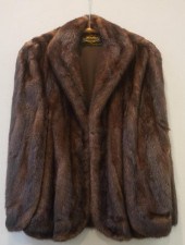 BROWN MINK CAPE RETAILED BY FR