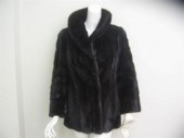 Brown mink short coat, Givench
