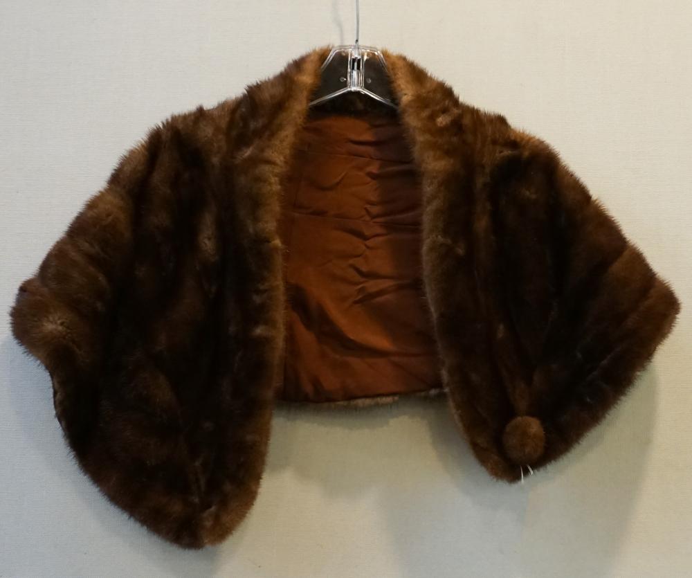 BROWN MINK STOLEBrown Mink Stole,