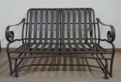 BROWN PAINTED TUBULAR METAL GL