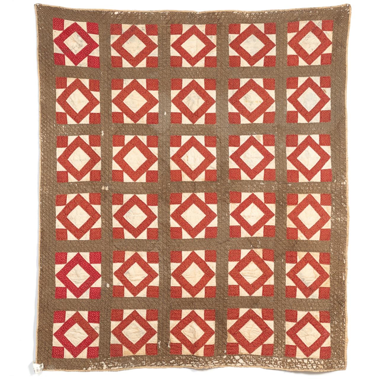 BROWN & RED GEOMETRIC FRIENDSHIP