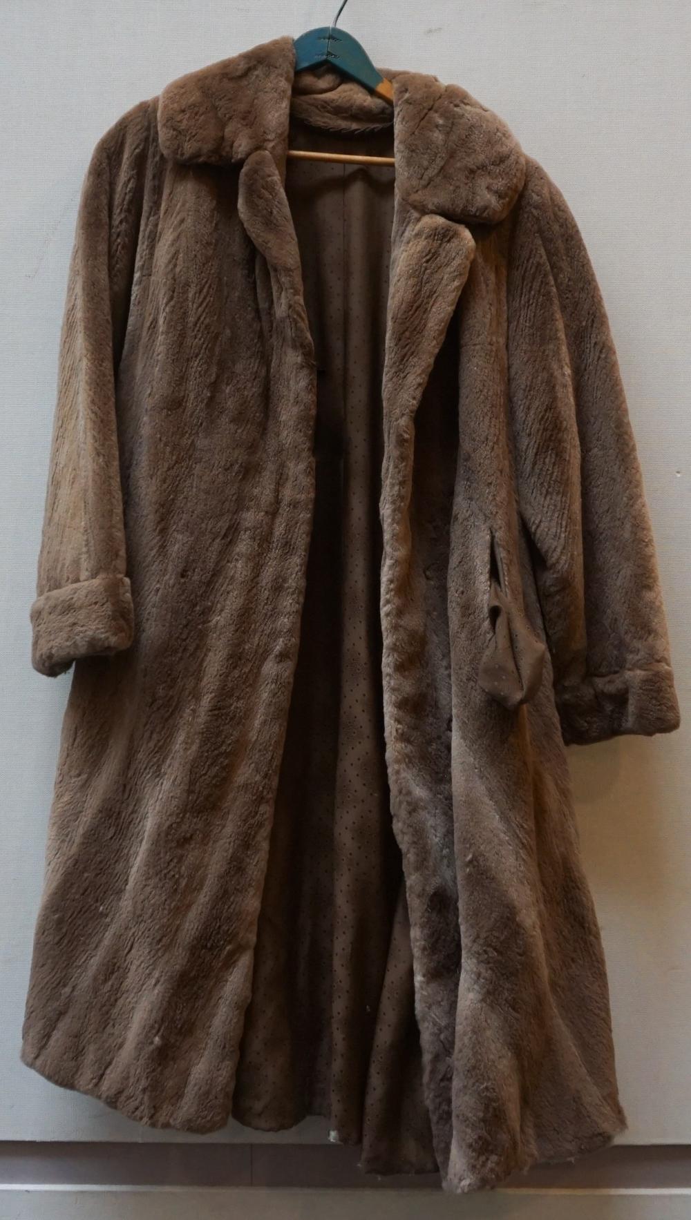 BROWN SEAL FUR COATBrown Seal Fur