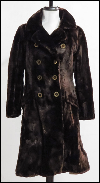 BROWN SHEARED BEAVER DOUBLE