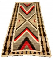 BROWN, TAN, GREY AND RED NAVAJ