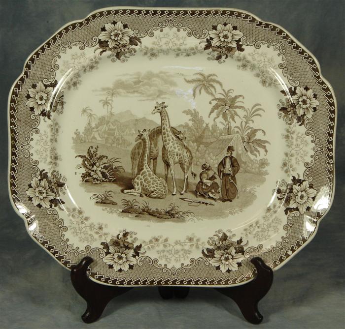 Brown transfer Staffordshire