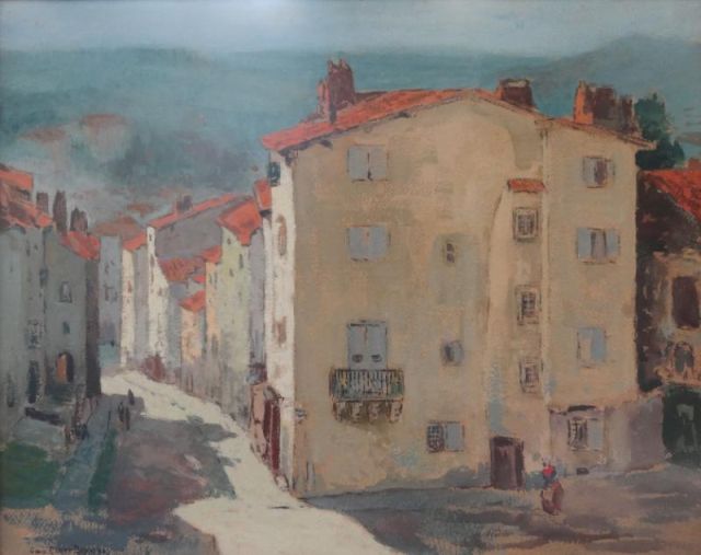 BROWNE George E. Pastel ''A
