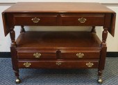 BROYHILL CHERRY DROP LEAF SERV