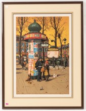 BRUCE BOMBERGER. "PARIS METRO,