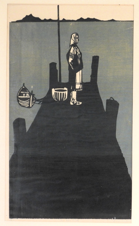 BRUCE CARTER WOMAN LANDSCAPE