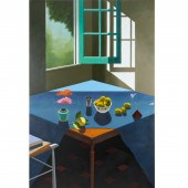 BRUCE COHEN, LARGE OIL ON CANV