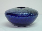 Bruce Freund pulled cobalt art